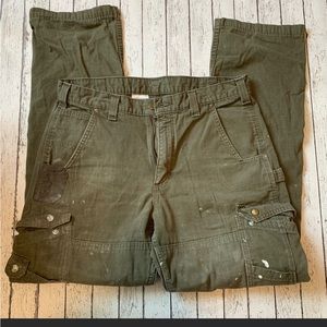 Carhartt 34x34 Cargo Work pants. Naturally broke in.